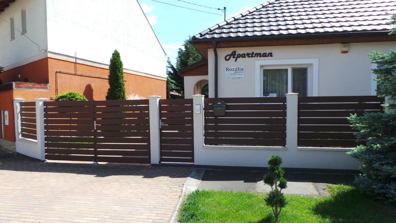 Rozalia Apartman 귤러 외부 사진